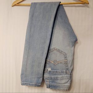Sale! 3/$15 Mudd Distressed Skinny Jean Light Wash